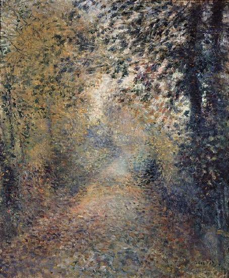 Pierre-Auguste Renoir In the Woods oil painting image